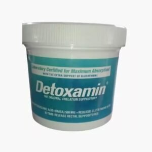 Detoxamin DMSA 500mg & Glutathione 50mg Suppository, 30 Pc Box
