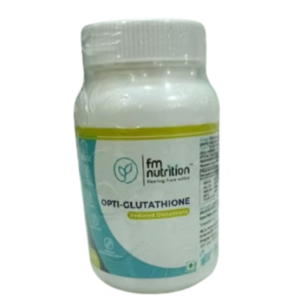 FM Nutrition Opti-Glutathione, Reduced Glutathione 500mg, 60 Veg Capsules