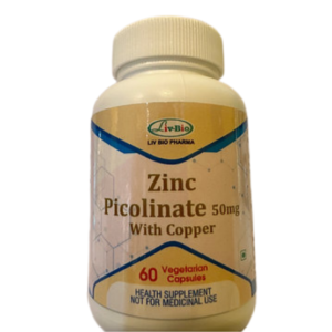FM Nutrition Opti-Zinc, Zinc picolinate, 60 Veg Capsules