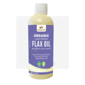 Organic Cold Pressed Flax Oil